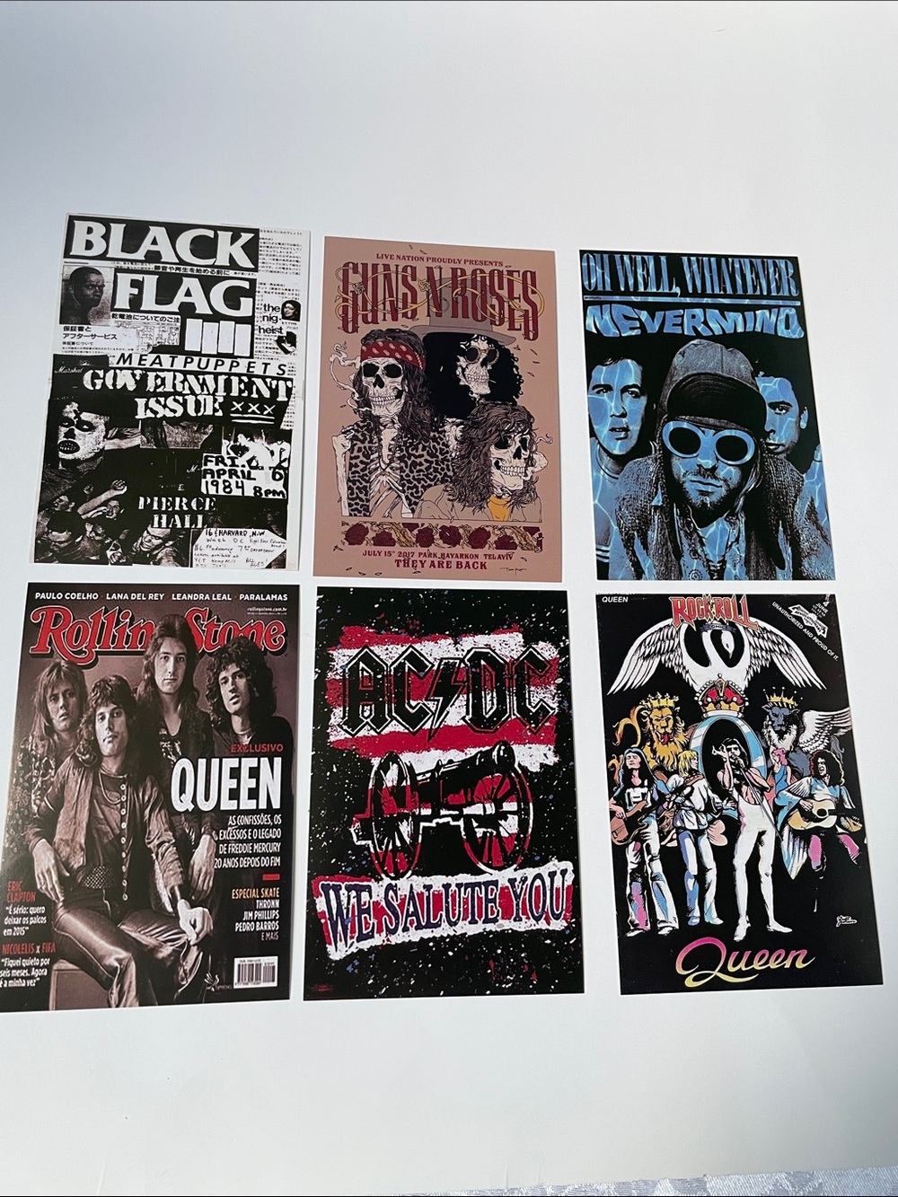 NIB Set of 60 Vintage Punk Rock Art Prints for music enthusiasts. - Picture 4 of 11